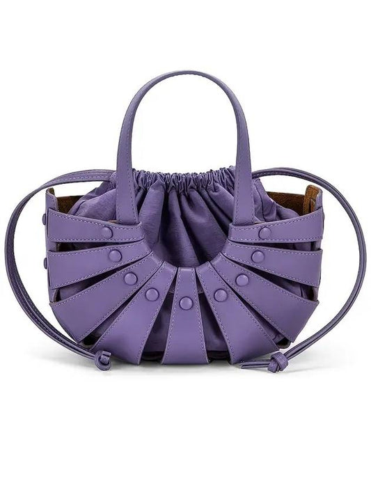 Shell Cross Bag Purple - BOTTEGA VENETA - BALAAN 1