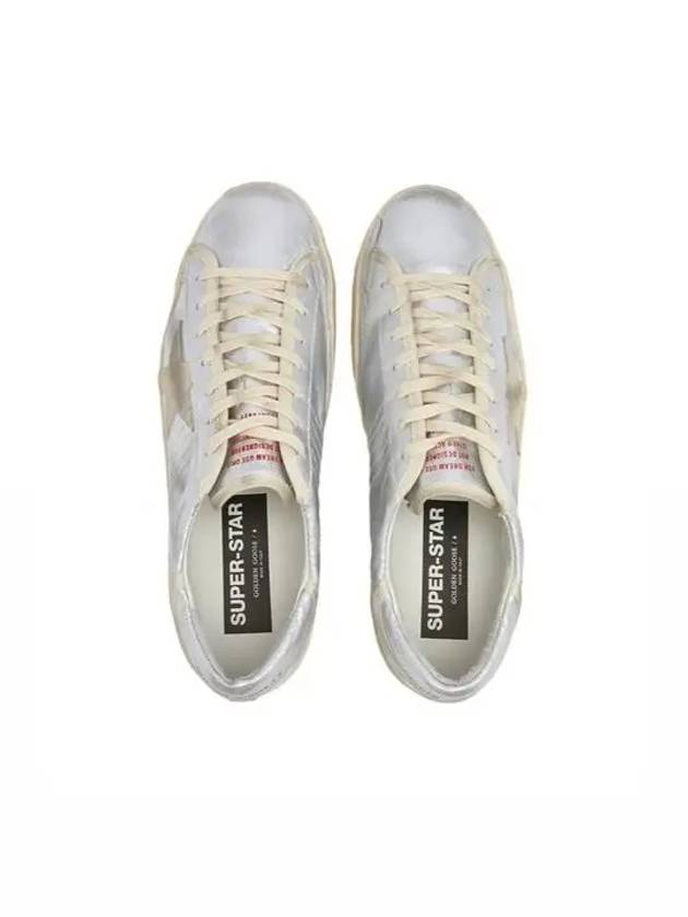 Superstar Classic Low Top Sneakers Silver - GOLDEN GOOSE - BALAAN 5