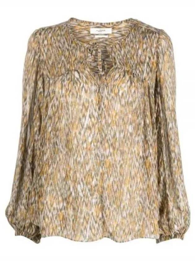 Tunic HT2354 22A034E 67KI Khaki - ISABEL MARANT - BALAAN 1