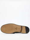 Tassel GG Supreme Canvas Leather Loafers Brown - GUCCI - BALAAN 4