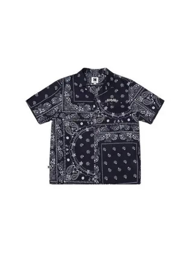 KODAK Apparel Summer Paisley Shirt NAVY - KODO - BALAAN 1