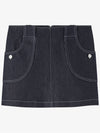 Women's Samantha A-Line Skirt Navy - A.P.C. - BALAAN 2