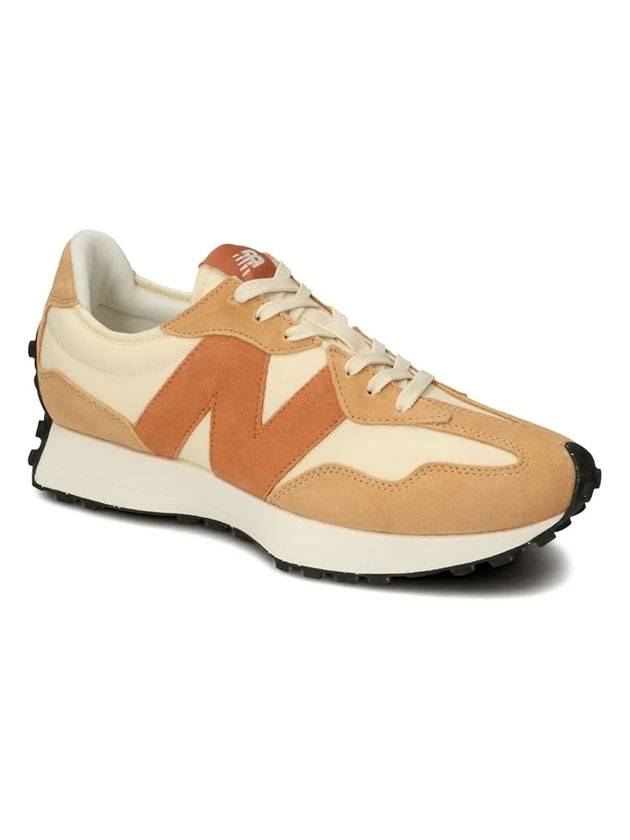 327 Low Top Sneakers Macadamia Nut Sweet Caramel - NEW BALANCE - BALAAN 1