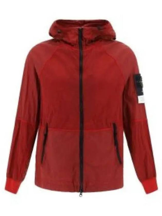 Nylon Metal Windbreaker Red - STONE ISLAND - BALAAN 2