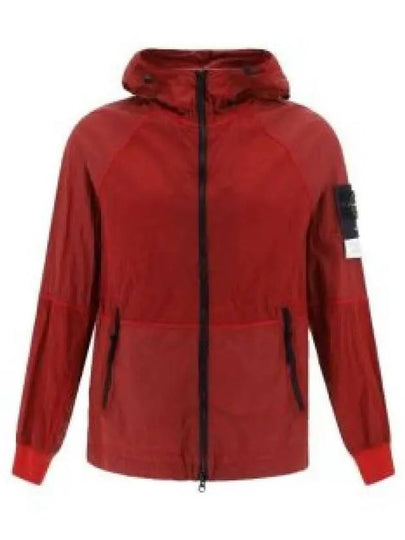 Nylon Metal Windbreaker Red - STONE ISLAND - BALAAN 2