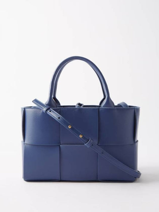 Arco Mini Tote Bag Navy - BOTTEGA VENETA - BALAAN 2