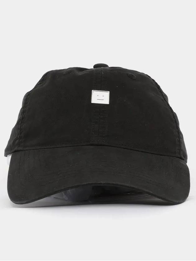 Mini Logo Patch Ball Cap Black - ACNE STUDIOS - BALAAN 2