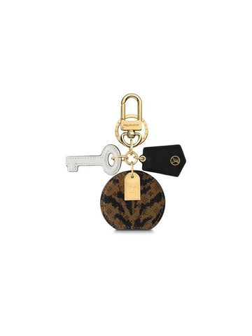 Illustration Bag Charm Key Holder Gold - LOUIS VUITTON - BALAAN 1