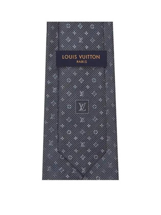 Monogram Classic Tie Grey - LOUIS VUITTON - BALAAN 7