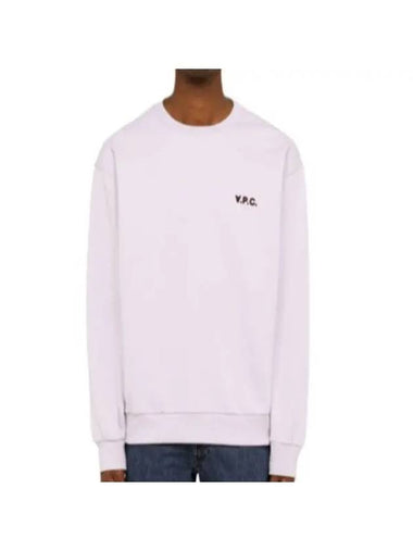 Evy Small Logo Crew Neck Sweatshirt White - A.P.C. - BALAAN 1