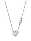 MKC1520AN040 Silver Necklace - MICHAEL KORS - BALAAN 1