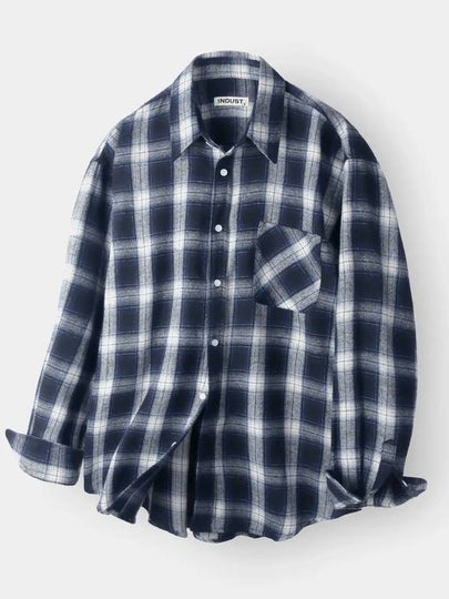 Cloud multi check shirt navy - INDUST - BALAAN 2