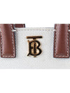 Micro canvas leather Francis tote bag - BURBERRY - BALAAN 9