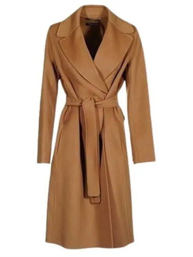 Pauli Women's Wool Long Coat PAULI TOBACCO - MAX MARA - BALAAN 1