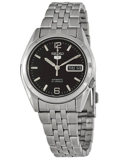 Seiko Series 5 Automatic Black Dial Men's Watch SNK393 - SEIKO - BALAAN 1