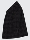 Check pattern black wool blend half coat CO113 - IKALOOOK - BALAAN 7