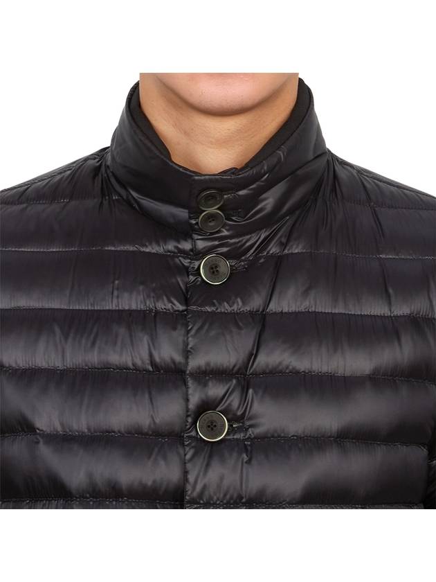 Result Nylon Down Bomber Padding Black - HERNO - BALAAN 7