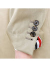 Men's Mackintosh Bal Collar Classic Single Coat Khaki - THOM BROWNE - BALAAN 8