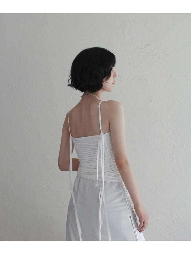 Shirring Strap Tube Dress WHITE Top Women s Long One Piece - RUBATI - BALAAN 6