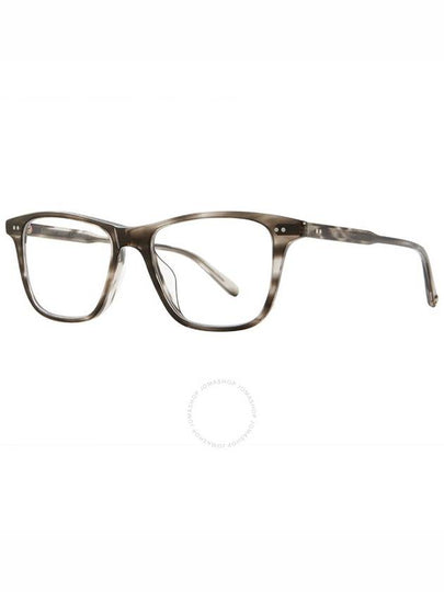 Garrett Leight HAYES Demo Square Eyeglasses 1141 BKSLT 50 - GARRETT LEIGHT - BALAAN 2