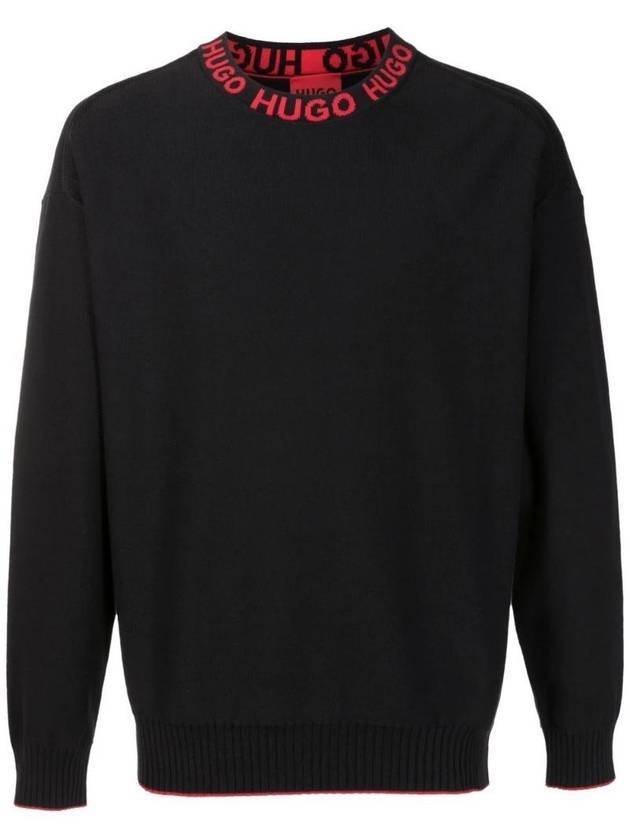 Sweater 50474813 001 Black - HUGO BOSS - BALAAN 1