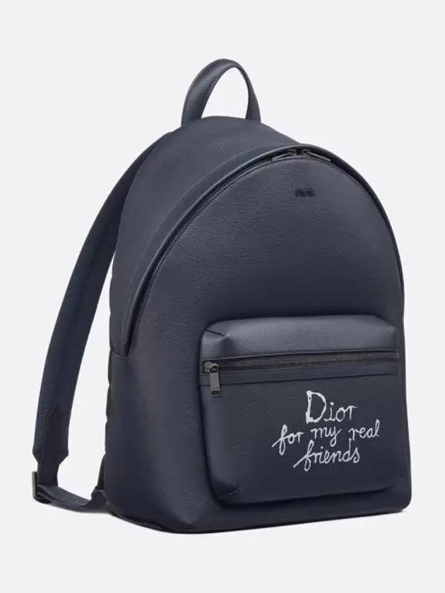 Hilton Nel Rider 2.0 Zipper Backpack Navy - DIOR - BALAAN 3