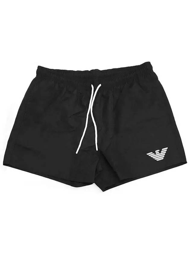 logo embroidery swimsuit shorts 2117524R438 - EMPORIO ARMANI - BALAAN 2