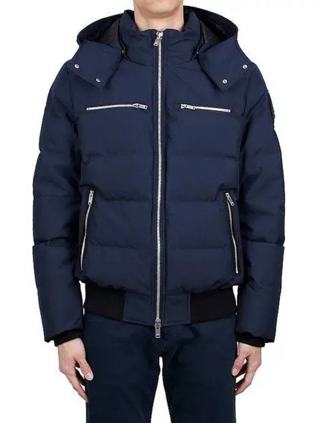 Cloud Padded Bomber Jacket Navy - MOOSE KNUCKLES - BALAAN 2