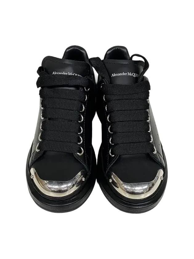 Oversole Low Top Sneakers Black - ALEXANDER MCQUEEN - BALAAN 4