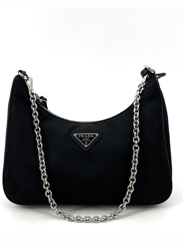 Tesuto Chain Strap Hobo Bag 1BH204 - PRADA - BALAAN 2