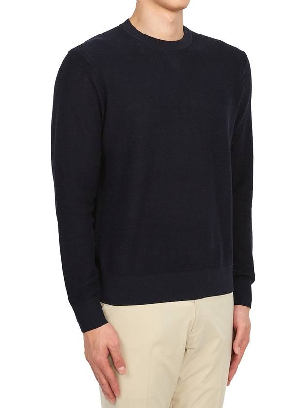 Men's Myhlo Crew Neck Knit Top Baltic - THEORY - BALAAN 4