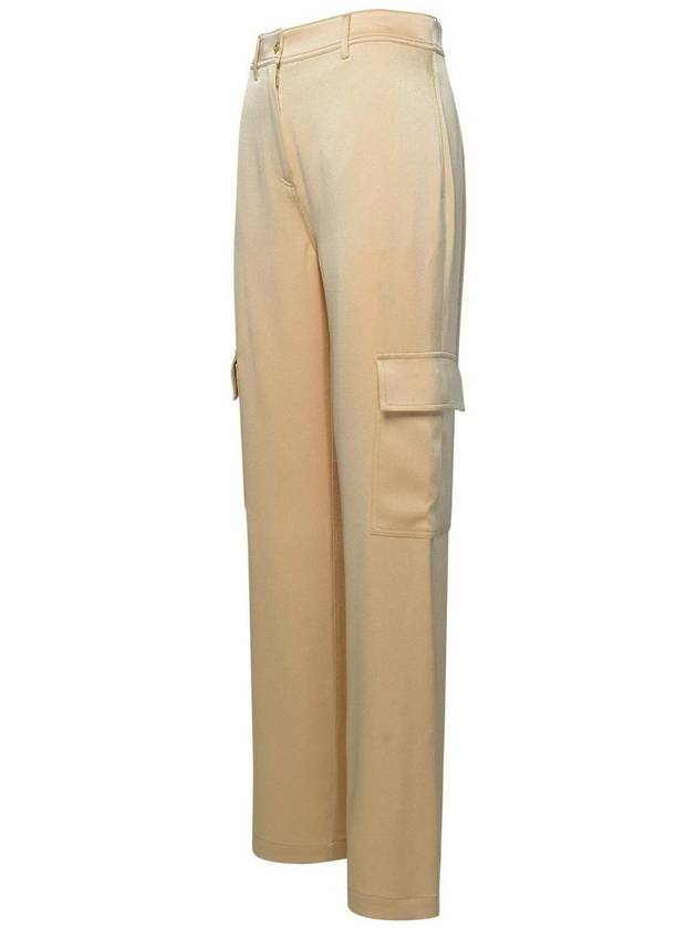 Straight Pants MH330DS99G288 Beige - MICHAEL KORS - BALAAN 3