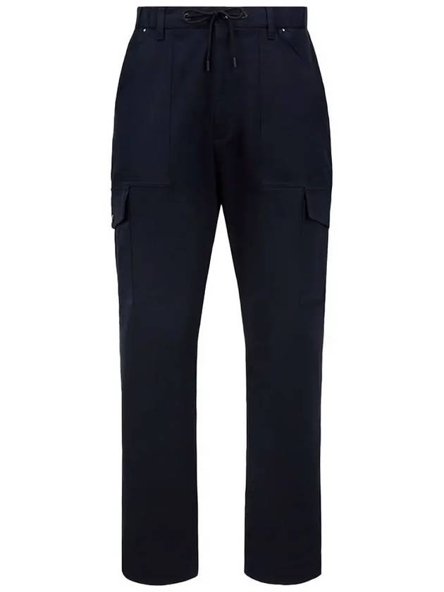 Gabardine Track Pants Royal Blue - MONCLER - BALAAN 2