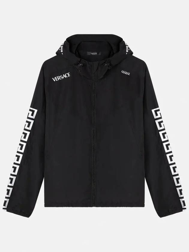 Greca Running Windbreaker Black - VERSACE - BALAAN 3