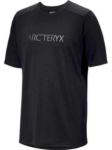 IONIA MERINO WOOL ARCWORD LOGO SS M - ARC'TERYX - BALAAN 1