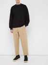 Studios Flogo Crew Neck Sweatshirt Black - ACNE STUDIOS - BALAAN 3