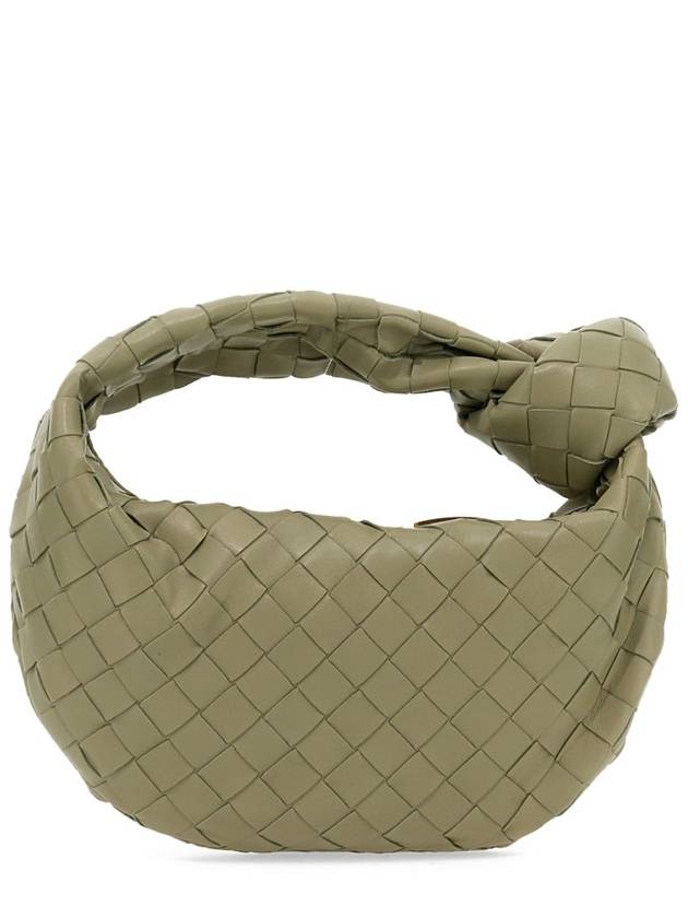 Jodie Intrecciato Small Tote Bag Travertine - BOTTEGA VENETA - BALAAN 5