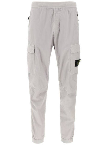 Stone Island Logo Patch Cargo Pants - STONE ISLAND - BALAAN 1