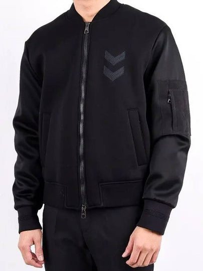 Neoprene patch blouson black PBJS272C - NEIL BARRETT - BALAAN 2