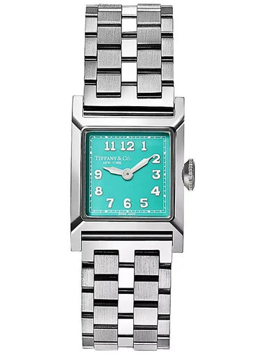 Tiffany Union Square20mm watch steel with blue dial 74384161 - TIFFANY & CO. - BALAAN 1