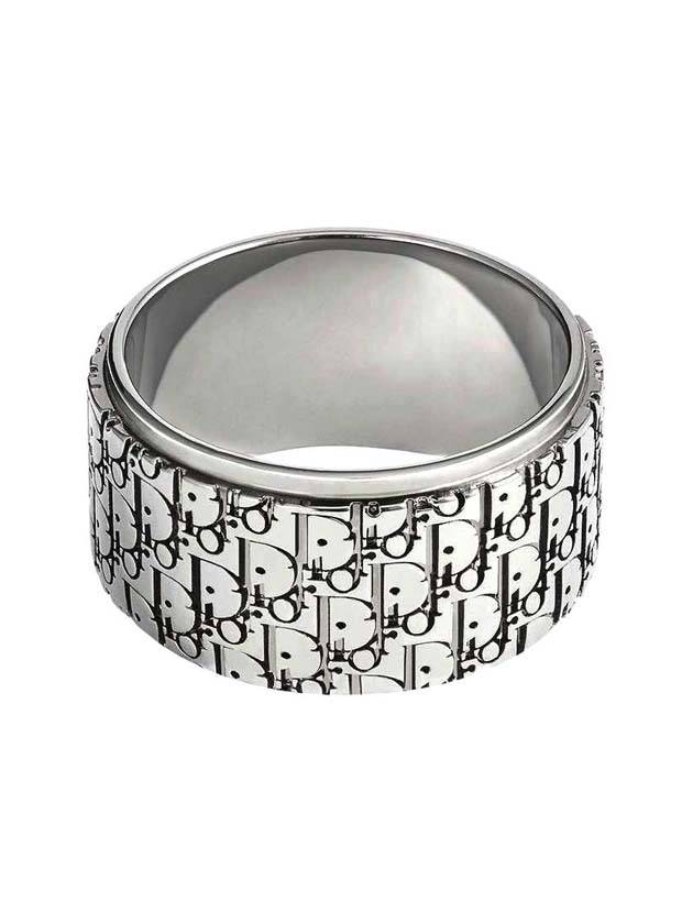 Oblique Ring Ring Silver - DIOR - BALAAN.