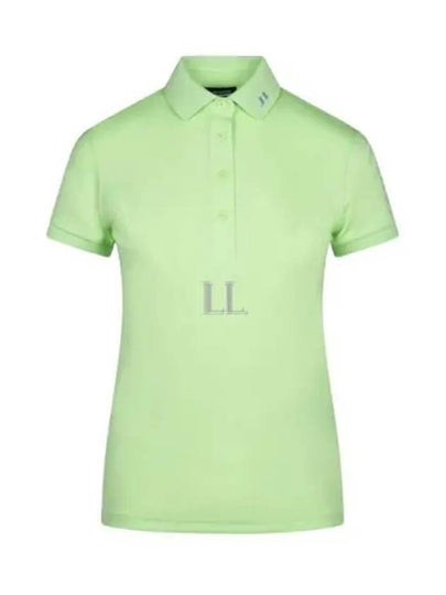 Tour Tech Short Sleeve Polo Shirt Patina Green - J.LINDEBERG - BALAAN 2