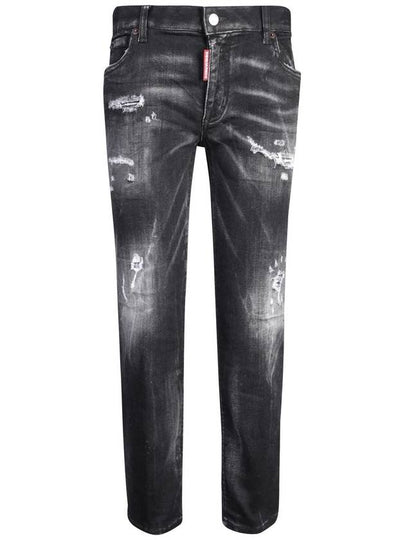 Denim Straight Pants S75LB0811S30802 900 GRAY - DSQUARED2 - BALAAN 2