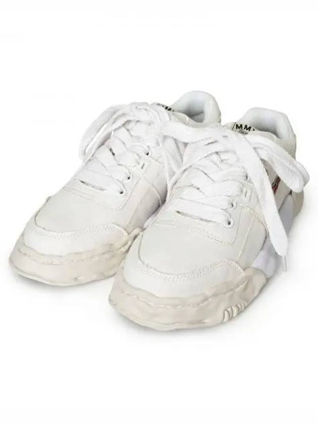 24 A08FW704 White Parker Low Top Sneakers - MIHARA YASUHIRO - BALAAN 1