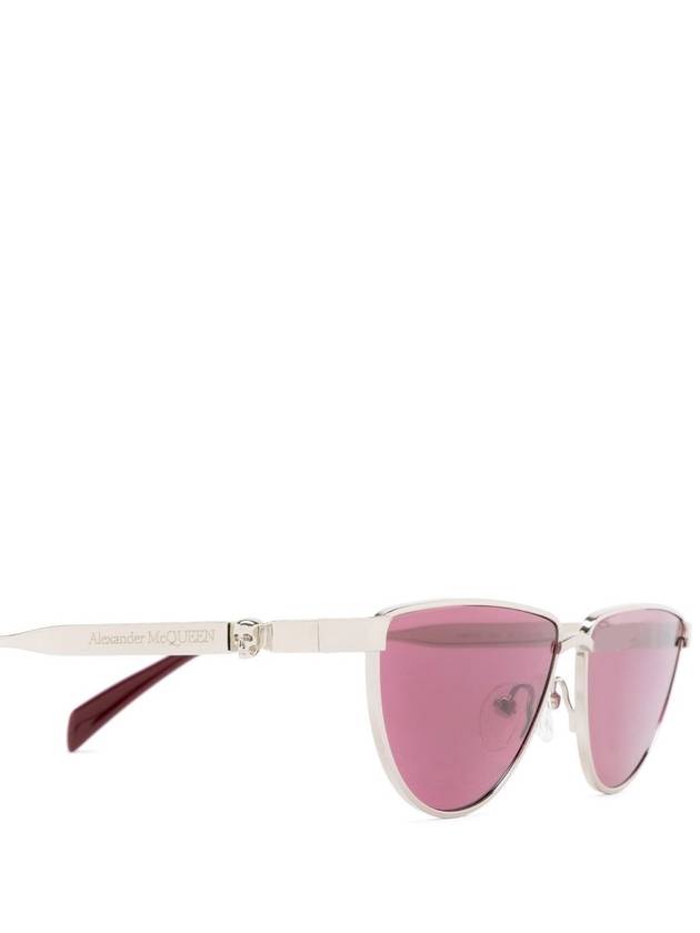 Eyewear 0456S Geometric Frame Sunglasses AM0456S - ALEXANDER MCQUEEN - BALAAN 4