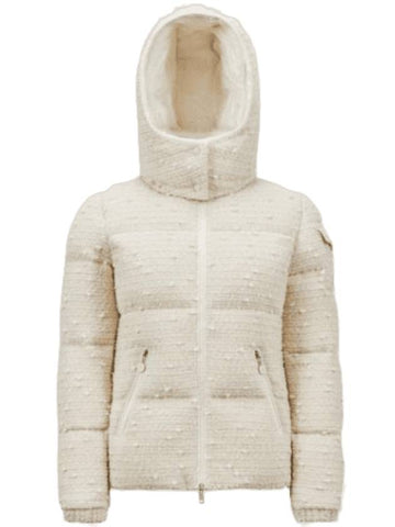 Women's Fourmines Short Down Padding White Ivory - MONCLER - BALAAN 1