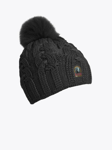 cable hat knit beanie - PARAJUMPERS - BALAAN 1