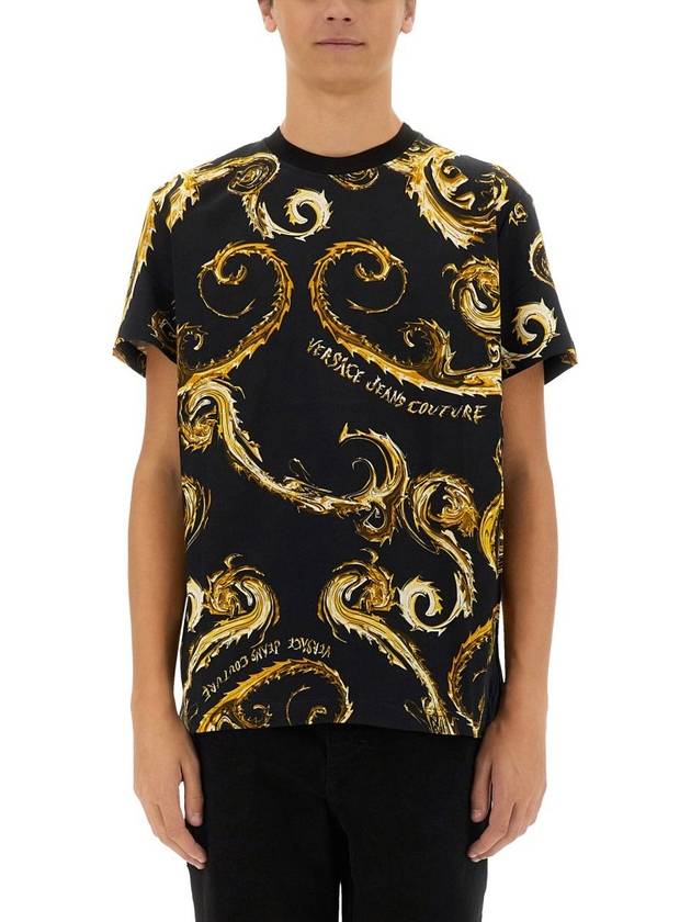 Versace Jeans Couture "Chromo Couture" Tshirt - VERSACE - BALAAN 1