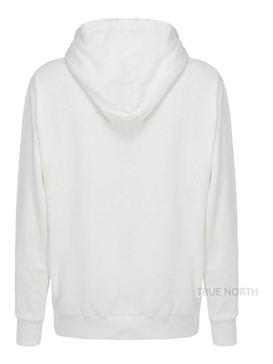 Men's NUW20236 081 Eleven Hooded Sweatshirt White - IH NOM UH NIT - BALAAN 2
