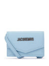 Le Porte Azur Envelope Pouch Bag Light Blue - JACQUEMUS - BALAAN 1